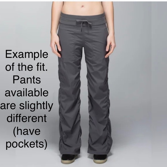 lululemon athletica Pants - Size 4 Lululemon charcoal studio pant